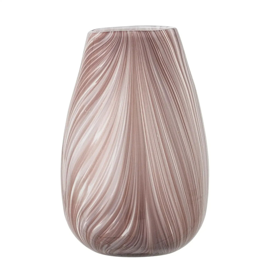 Bloomingville Vase Ennis aus Glas in Rosa, Höhe: 22,5 cm - Bild 1