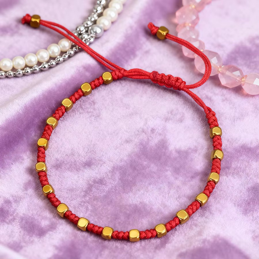 Noter Armband, geflochtenes Hämatit, Unisex - Bild 2