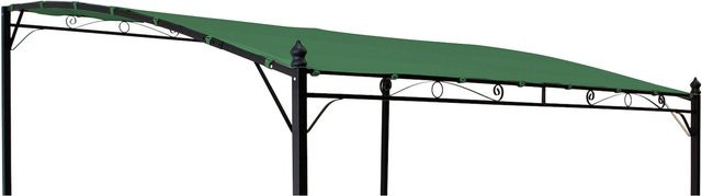DEGAMO Ersatzdach für Anbaupavillon MANTOVA aus Polyester mit PVC-Beschichtung in Dunkelgrün - Bild 1