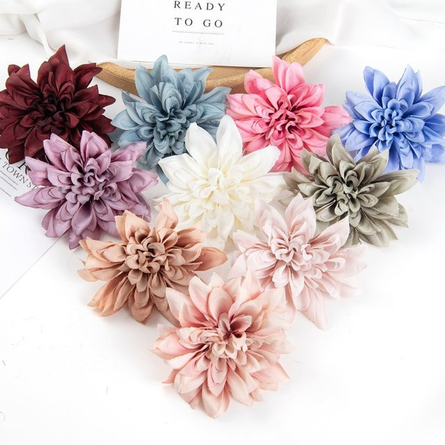 30 Stück künstliche Gerbera aus Seide in Rosa und Pink für Hochzeit und Dekoration von smr - Bild 1