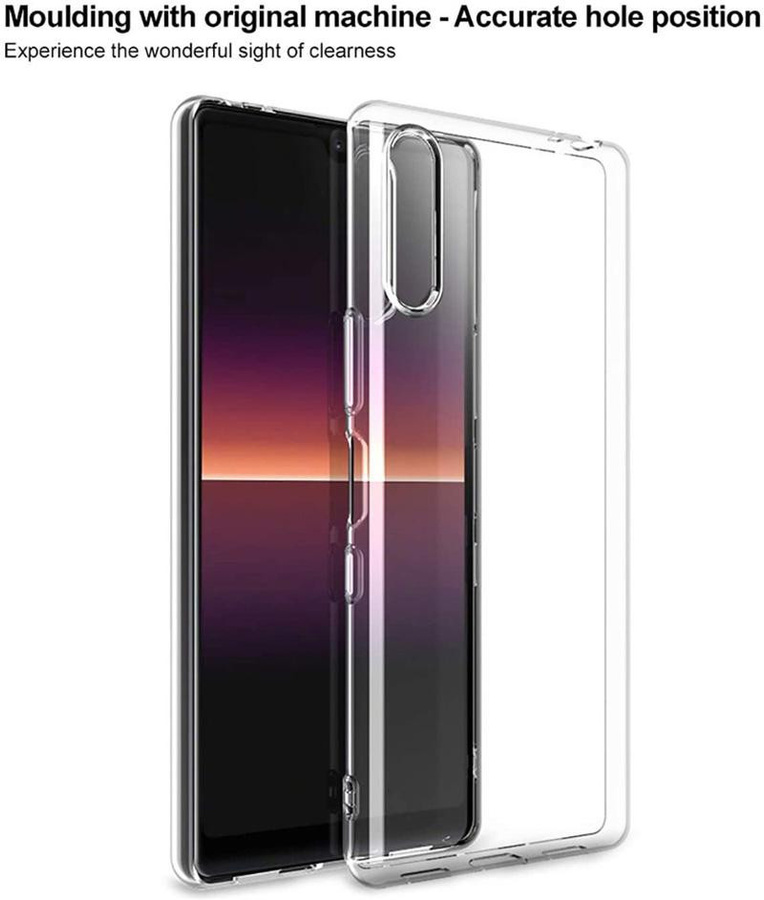 Transparente Silikon-Schutzhülle für Sony Xperia 5, Xperia 5 II, Xperia 5 III und Xperia 10 V – Ultra-dünne TPU-Abdeckung - Bild 4