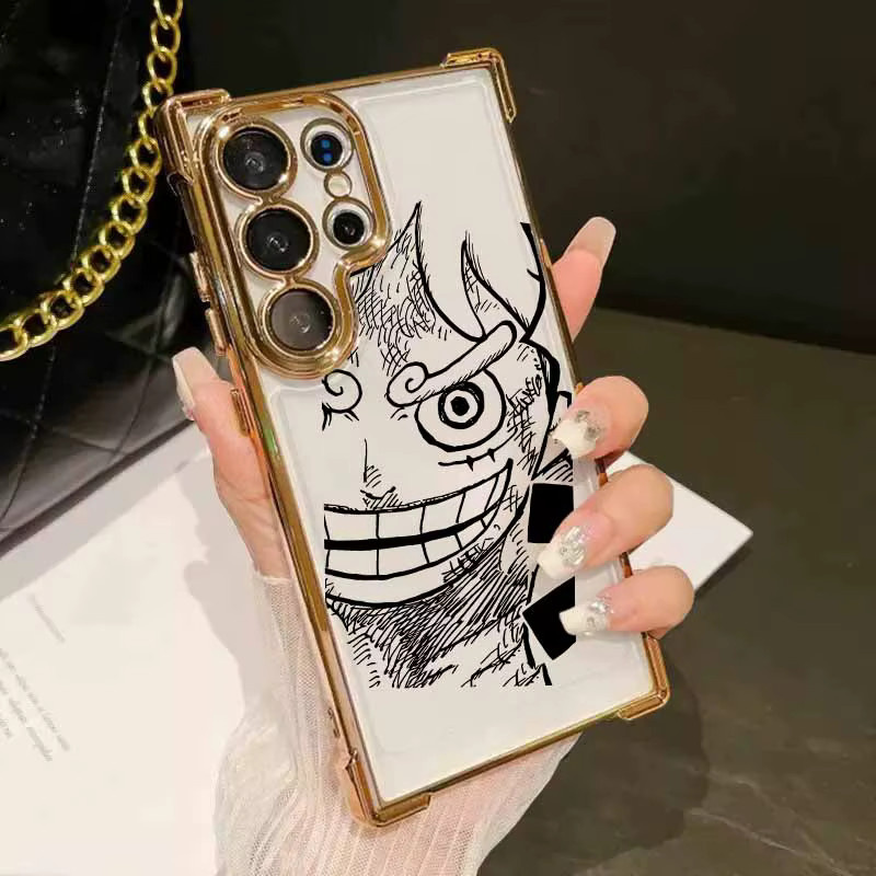 Anime One Piece Handyhülle für Samsung Galaxy S26 S25 S24 S23 S22 S21 S20 Edge FE Ultra Plus Lite Sturzsichere Schutzhülle - Bild 3