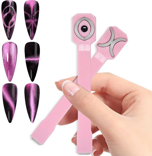 YIKOOLIN Magnetstift für Gel-Nagellack, Purple - Bild 1