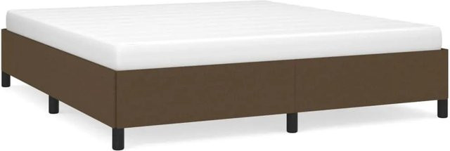 vidaXL Polsterbett aus Stoff in Braun, B/T/H: 180 x 200 x 35 cm - Bild 1