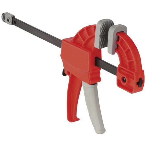 Connex Midispannzwinge aus Kunststoff in Rot und Schwarz mit einer Spannweite von 153 - 490 mm - Bild 2