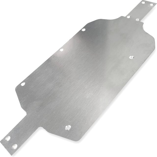MJX Basis Chassis Rüstung Upgrade, 304 Edelstahl, Grau, Zubehör - Bild 1