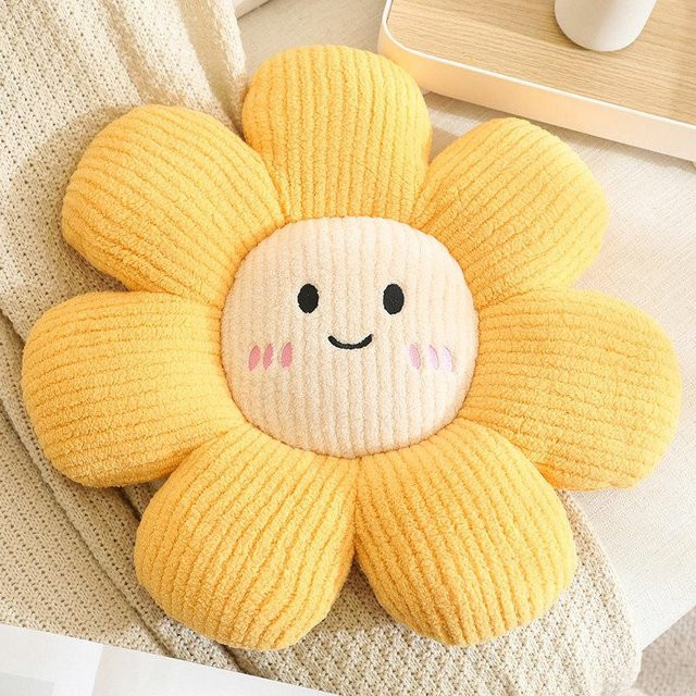 Yiran toy Sonnenblumenpflanze Plüschkissen, 45cm - Bild 1