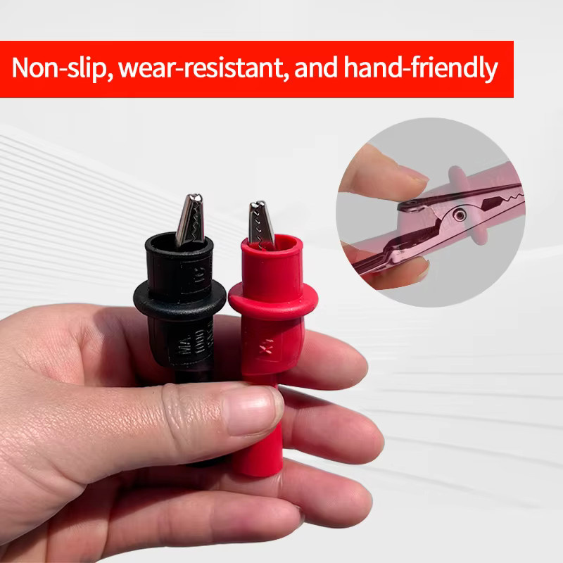 ZOYI 1 Paar Krokodil-Testklemmen für Multimeter-Sonden und Messgeräte - Bild 4
