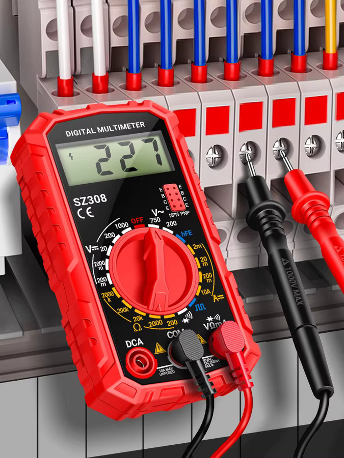 ANENG SZ308 Digitaltester Rechteckwellen-Multimeter für AC/DC-Spannung und 10 A Strommessung - Bild 6