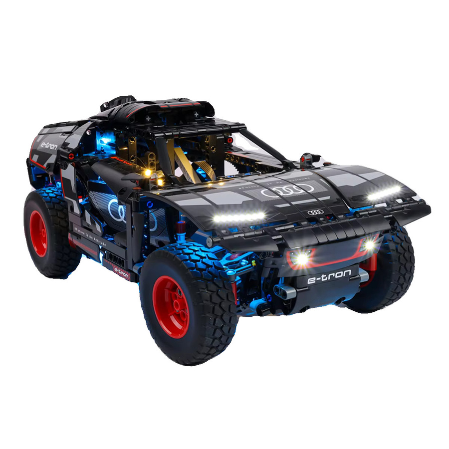 LED-Beleuchtungsset passend für LEGO Technic Audi RS Q E-tron 42160 mit weißem Licht (ohne Bausteine) - Bild 2