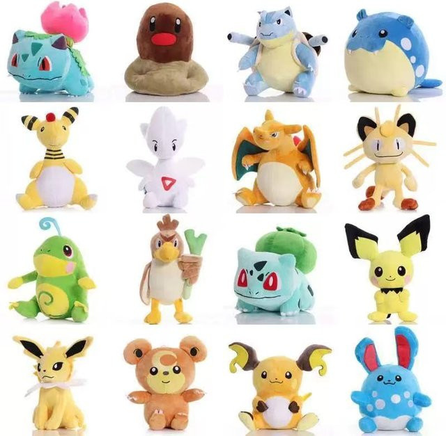 TAKARA TOMY Pokémon Plüschtier, Rot - Bild 1