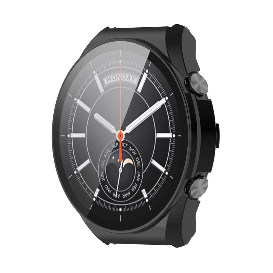 FIFATA Smartwatch-Hülle Xiaomi Watch S1, Schwarz, PC, Unisex - Bild 2
