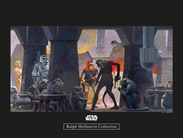 Komar Wandbild Star Wars Streets Multicolor B: 40 cm, H: 30 cm - Bild 1