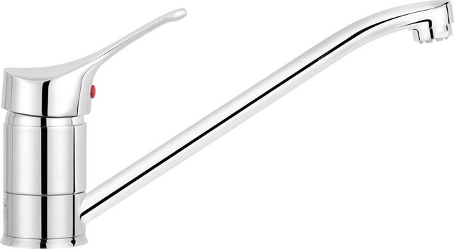 baliv Niederdruck-Küchenarmatur KI-5170 mit Schwenkauslauf in Chrom/Silber - Bild 1