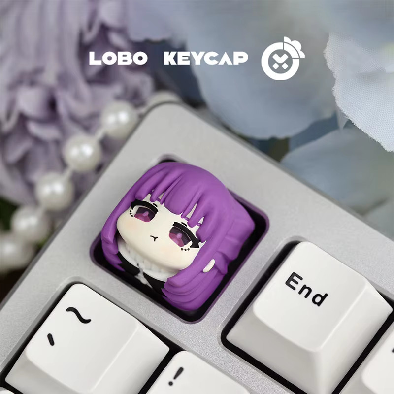 Bandai Frieren Beyond Journey's End Personalisierte Mechanische Gaming Tastatur mit Kunstharz Tastenkappen in Multicolour - Bild 2