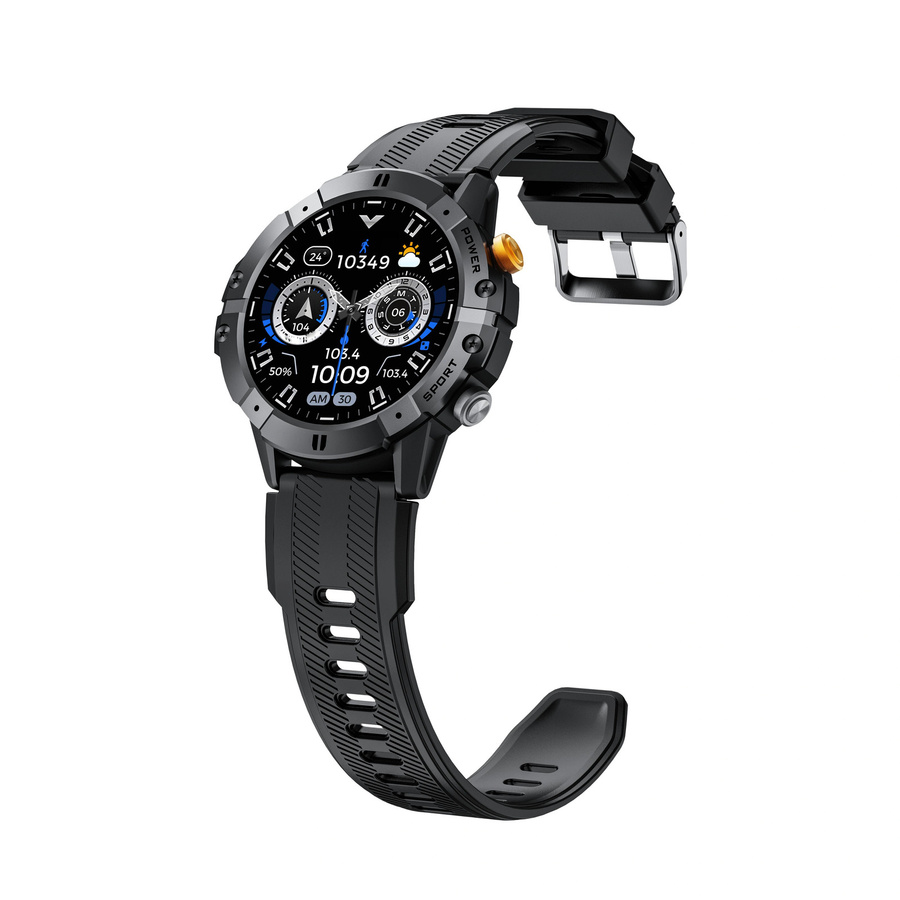 Leadoys Smartwatch, Bluetooth, Silber, Silikon, 1,52 Zoll - Bild 5