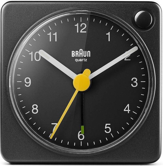 Braun BC02XB Klassik Wecker in Schwarz - Bild 1