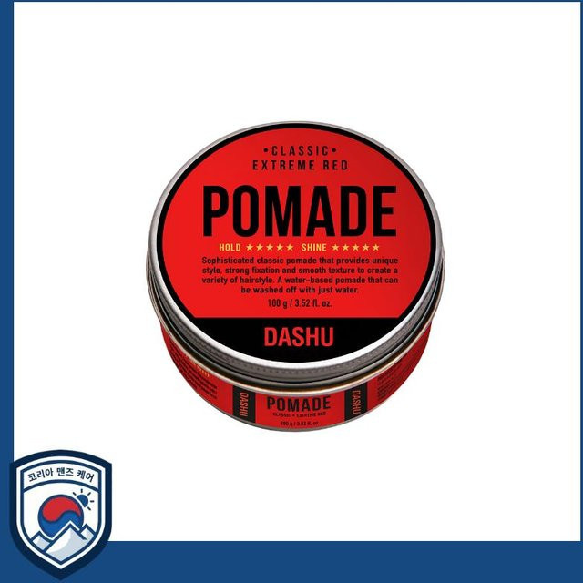 DASHU Classic Extreme Red Pomade, 100g, Paste - Bild 1
