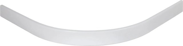 Schulte ExpressPlus Duschwannenschürze für runde Duschbecken aus Acryl in Weiß, B: 100 cm, T: 100 cm, H: 11 cm - Bild 1