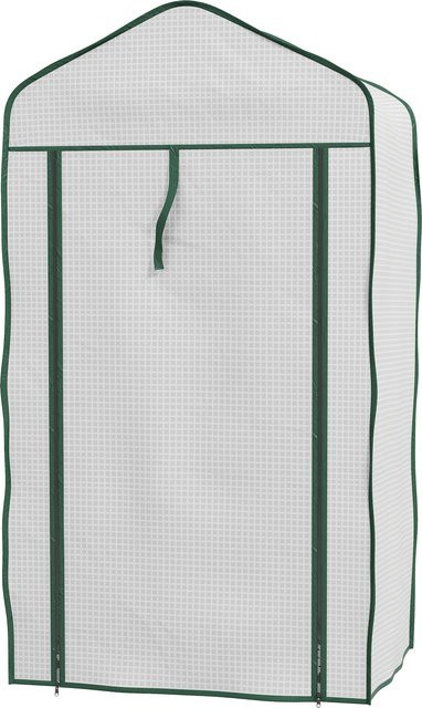 Aosom Outsunny Garten-Gewächshaus mit 3 Etagen, weiß, B/T/H: 59 x 39 x 127 cm - Bild 1