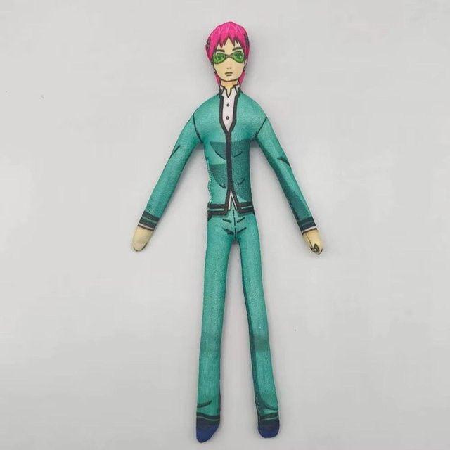 Yiran toy Saiki K. Plüschtier, abstrakt, gelenk drehbar, ab 18 Jahre - Bild 1