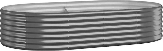 Furnicato Hochbeet aus verzinktem Stahl in Anthrazit, B/T/H: 175 x 100 x 36 cm - Bild 1