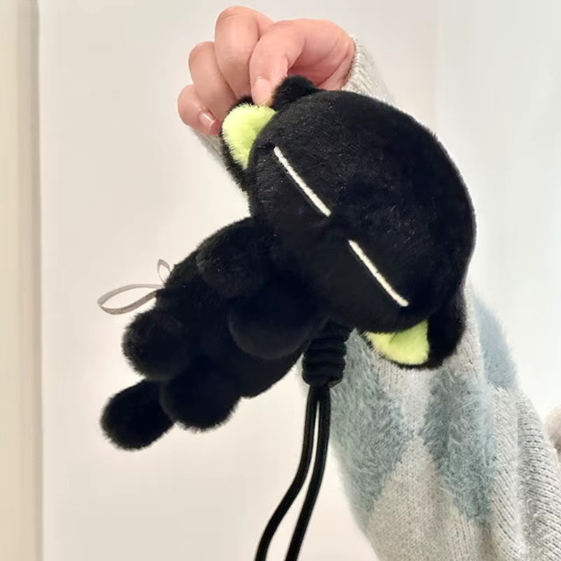 FUNISM Die Legende von Hei Kleine Schwarze Katze Plüsch-Schlüsselanhänger - Bild 2