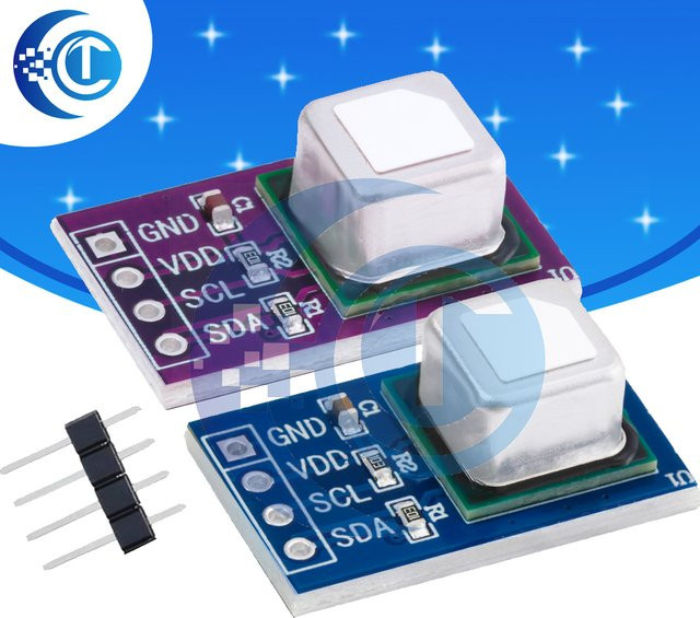 EGBO SCD41 SCD40 Gas-Sensor-Modulplatine zur Messung von CO2, Temperatur und Luftfeuchtigkeit mit I2C-Kommunikation - Bild 1