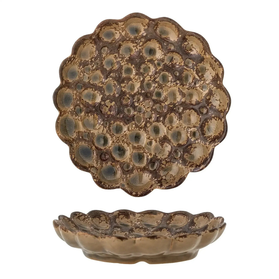 Bloomingville Keramikschale Oyu in Braun mit Durchmesser: 18 cm - Bild 1