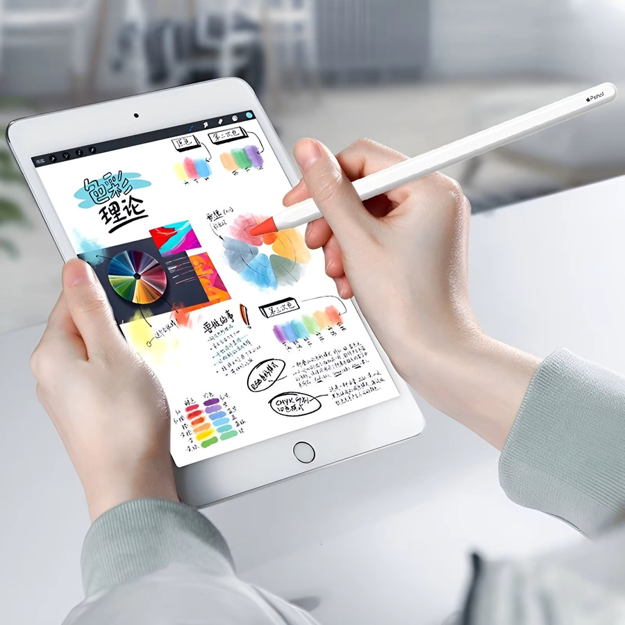 Silikon-Schutzhüllen für Apple Pencil Spitzen, Ersatzspitzen für Apple Pencil 1. und 2. Generation, Set in Grau und Multicolour, 2/8 Stück - Bild 2