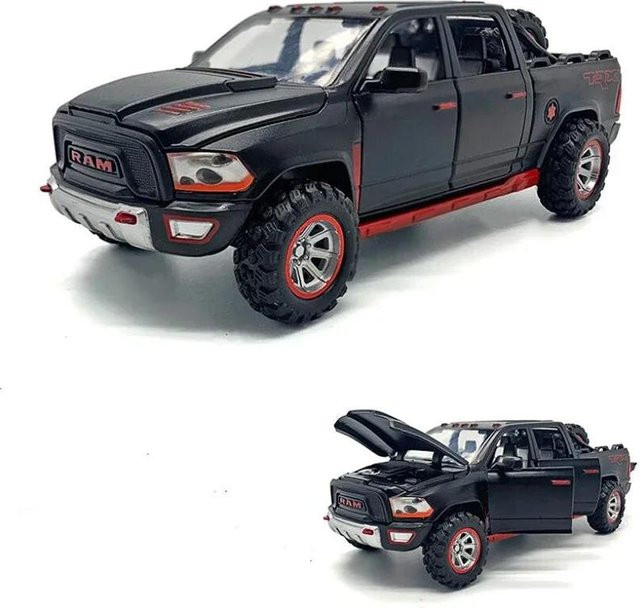 Linyi toy car Ram Trx Pickup, Modellauto, 1:32, Metall, mit Licht und Ton, ab 14 Jahren - Bild 1