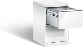 C+P Hängeregistraturschrank Acurado in Verkehrsweiß, H: 73,3 cm, B: 43,3 cm, T: 59,0 cm - Bild 1