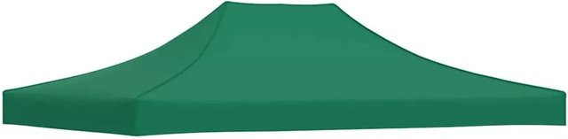 vidaXL Partyzelt-Dach für Faltpavillon und Pop-Up-Faltzelte in Grün, B/T: 4 x 3 m, aus Polyester mit PVC-Beschichtung - Bild 1