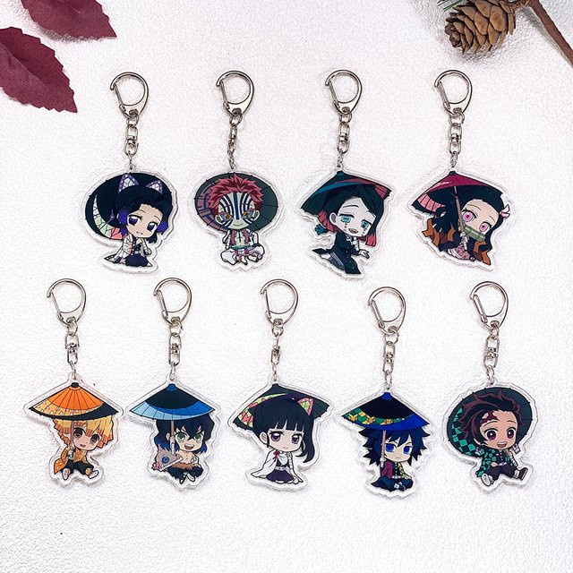 Potdemiel Schlüsselanhänger Acryl, Anime-Figuren, Unisex - Bild 1