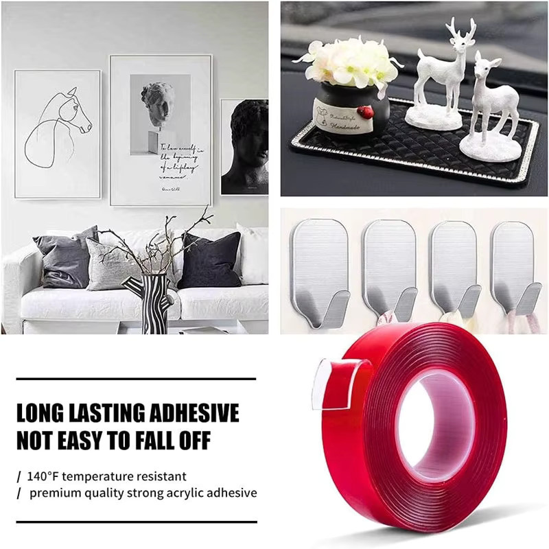 Doppelseitiges Acryl-Klebeband transparent für LED-Streifen und Auto-Fixierung, Breite: 5 mm, 10 mm oder 20 mm, Länge: 3 bis 10 Meter - Bild 7