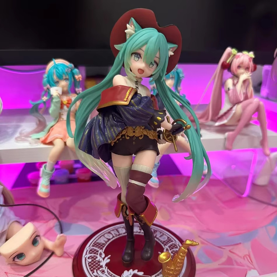 Bandai Hatsune Miku Märchenwunderland Der gestiefelte Kater, Actionfigur, Kunststoff - Bild 3