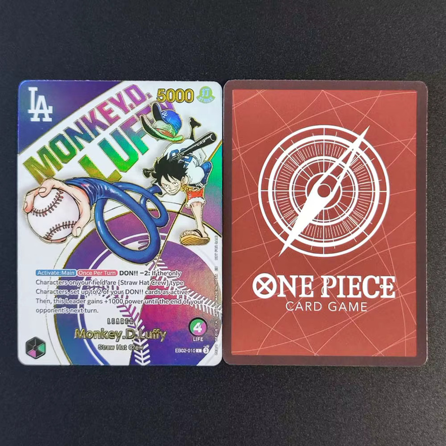Bandai One Piece Monkey.D.Luffy Ace, Kartenfolie, Englisch - Bild 2