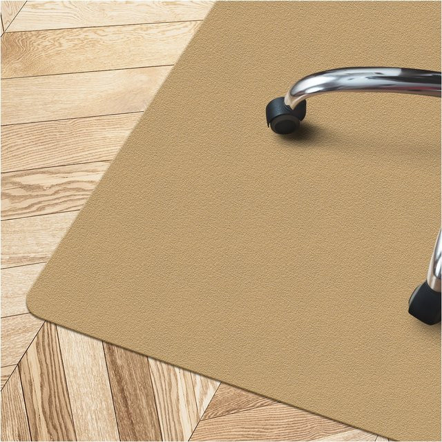 Karat homeliving Bodenschutzmatte für Hartböden in Perlgold und Beige - Bild 1