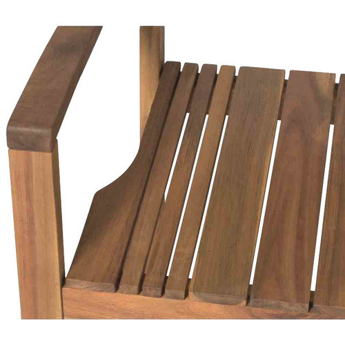 Siena Garden Stapelsessel Falun aus Akazienholz in Beige, B/T/H: 58 x 58 x 90 cm - Bild 3
