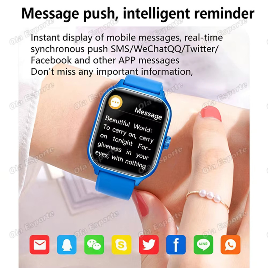 Ola Esporte Smartwatch mit Bluetooth-Anruf und 24-Stunden-Gesundheitsüberwachung - Bild 4