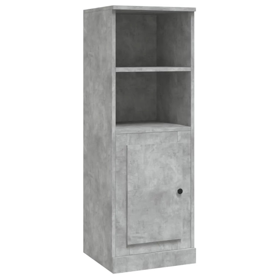 vidaXL Highboard Betongrau aus Holzwerkstoff, B/T/H: 36 x 35,5 x 103,5 cm - Bild 2