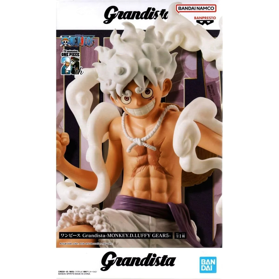 Bandai One Piece Pirate King Grandista Five Grade Nica Luffy, Einzelfigur, Kunststoff, Bunt / Mehrfarbig - Bild 2