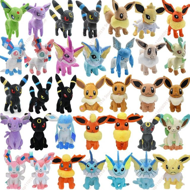 TAKARA TOMY Pokémon Plüschtiere, 35-teiliges Set - Bild 1