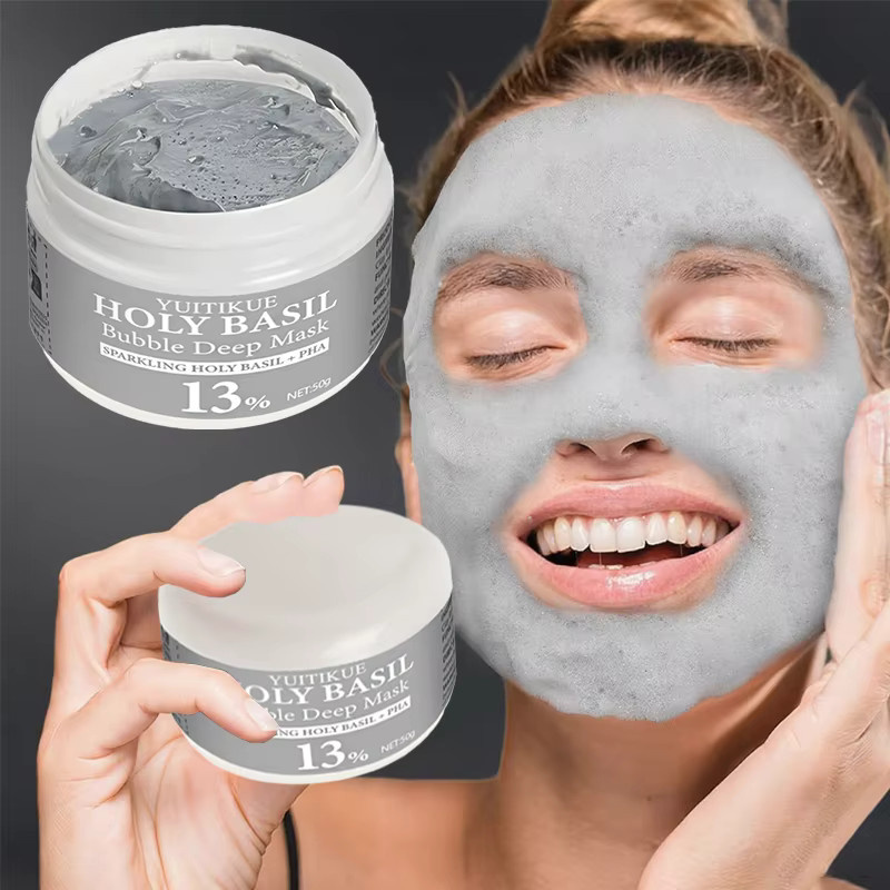 HOLYBASIL Bubble Deep Mask, Reinigung, 50 g, Unisex - Bild 3