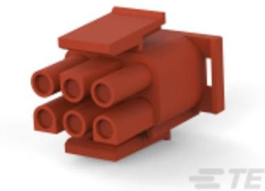 TE Connectivity 1-480704-1 Package in Rot - Bild 1