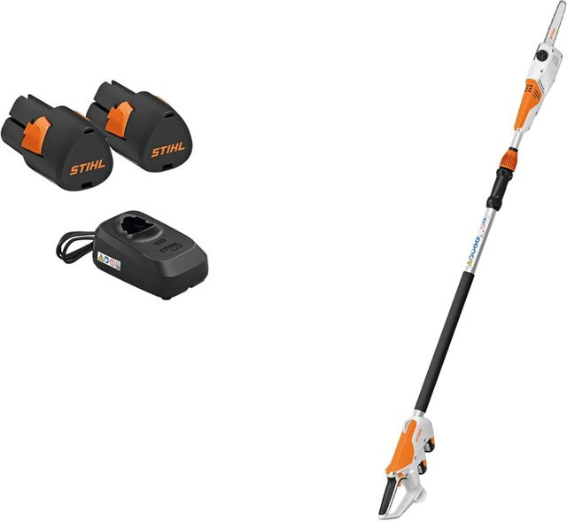Stihl Akku-Hochentaster HTA 30 Set in Orange mit 2 Akkus AS 2 und Ladegerät ALS 31 - Bild 1