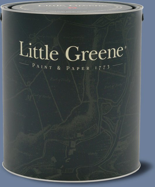 Little Greene Intelligent Exterior Eggshell Farbe Pale Lupin 278 Wasserbasierte wetterfeste Holzfarbe Matt 2,5 l - Bild 1