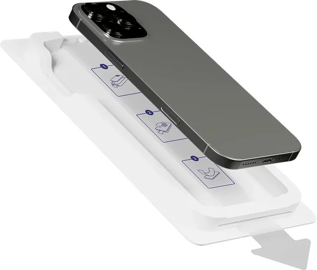 Shockguard EasyShield Original Displayschutz für iPhone 17 Pro Max inkl. Positionierhilfe, transparent - Bild 1