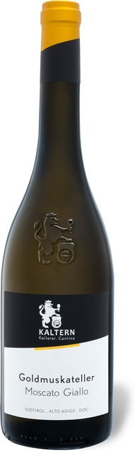 Kellerei Kaltern Goldmuskateller Alto Adige DOC lieblich Weißwein 2024 0,75 l - Bild 1