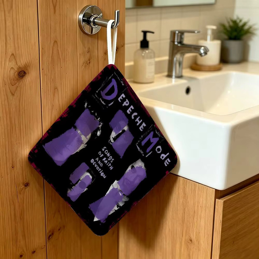 Kayoom Handtuch mit Depeche Mode Logo aus Polyester-Baumwoll-Mischung für Küche und Haushalt - Bild 2